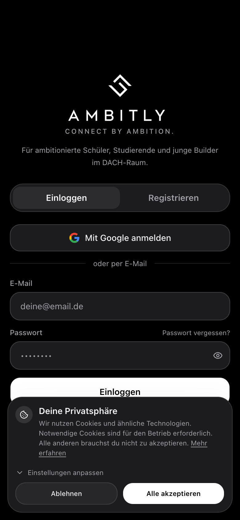 Mobile Login